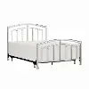 Clearance Claudia Matte Nickel Full Metal Bed