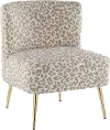CH-FRANLEP AUTN Luna Tan Leopard Accent Chair