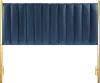 HB-CHLOE AUVBU Chloe Queen Headboard in Blue Velvet