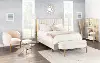 HB-CHLOE AUVCR Chloe Queen Headboard in Cream Velvet