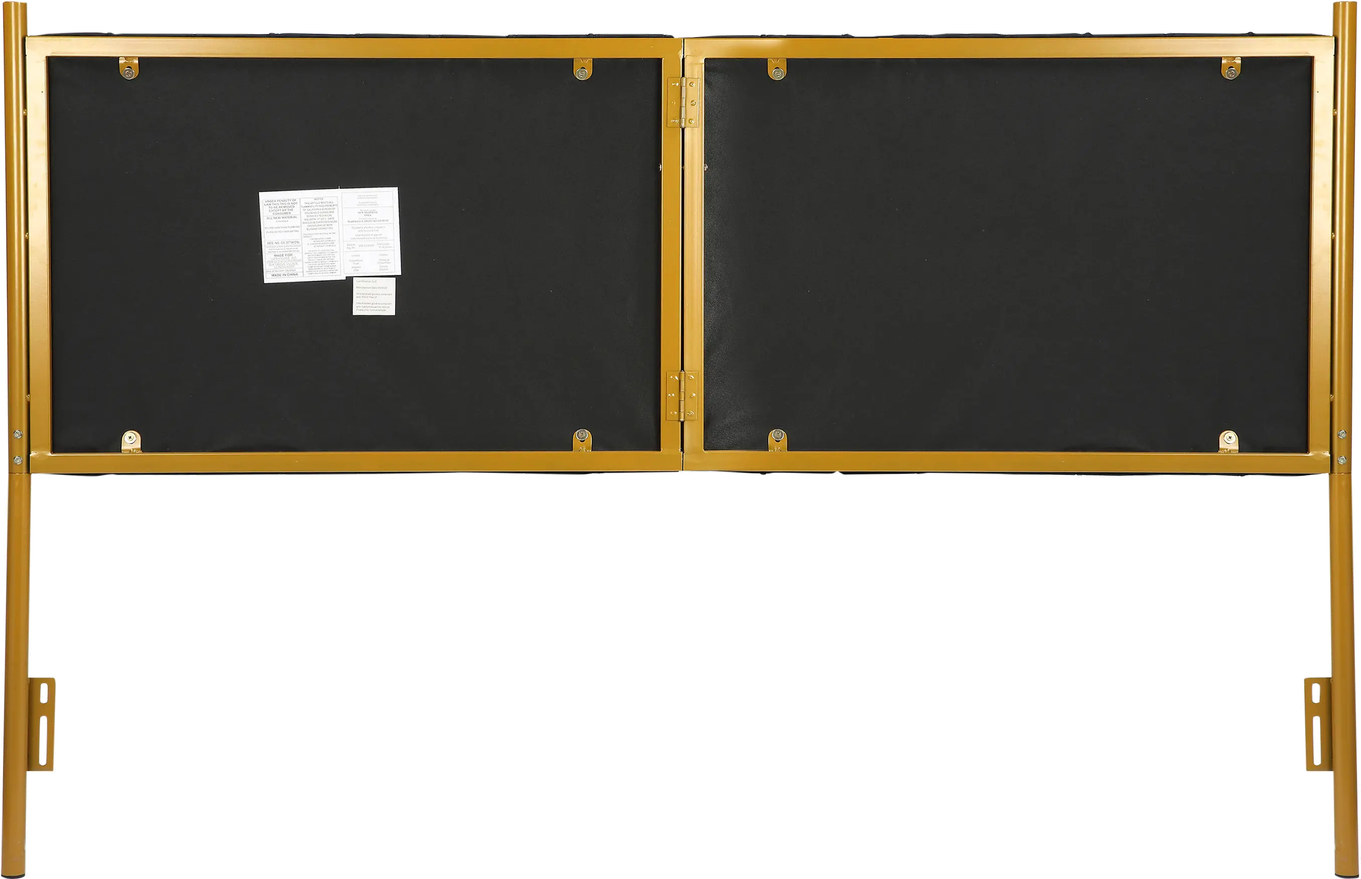 HB-CHLOEKING_AUVBK Chloe King Headboard Black Velvet-4