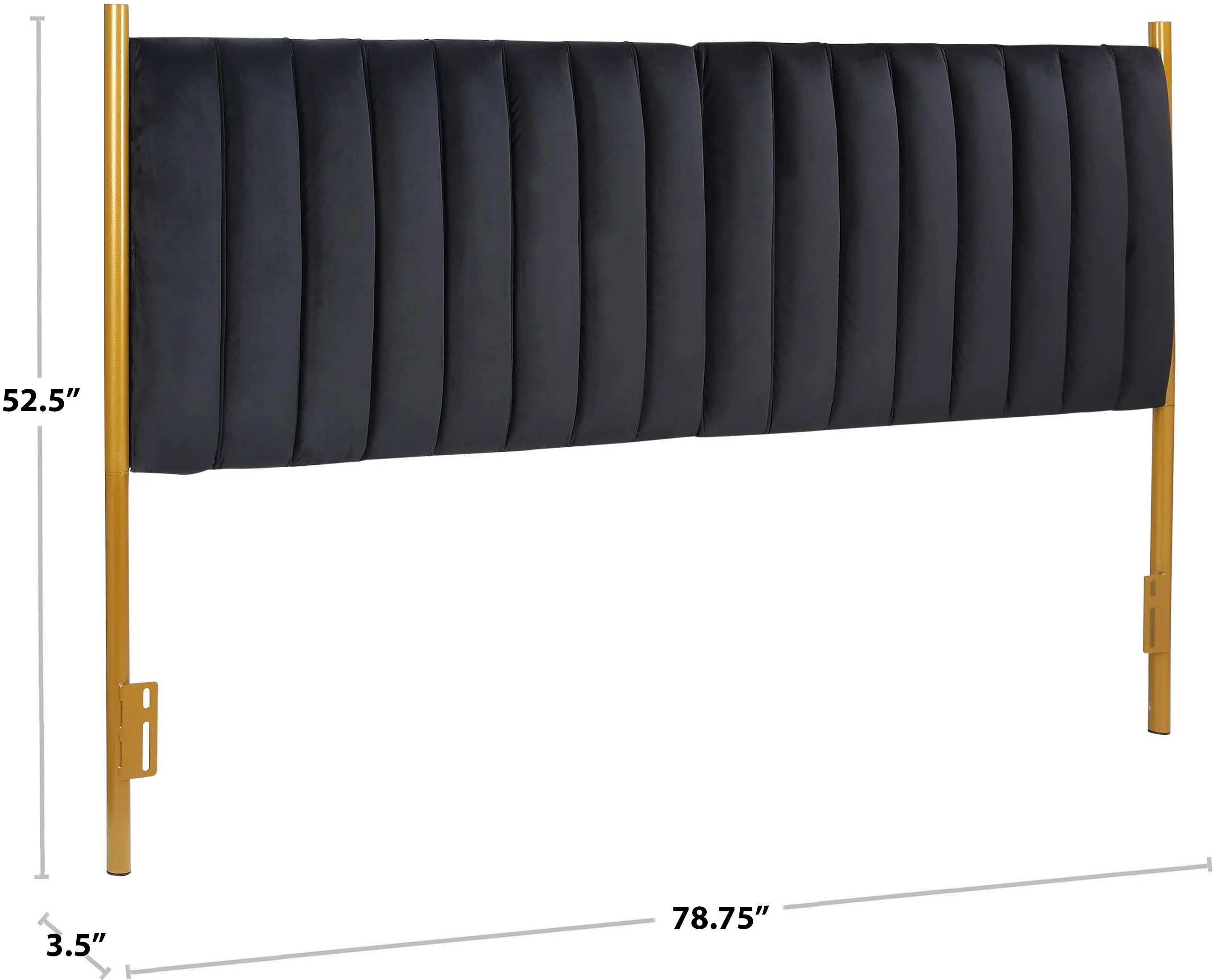 HB-CHLOEKING_AUVCR Chloe King Headboard Cream Velvet-7