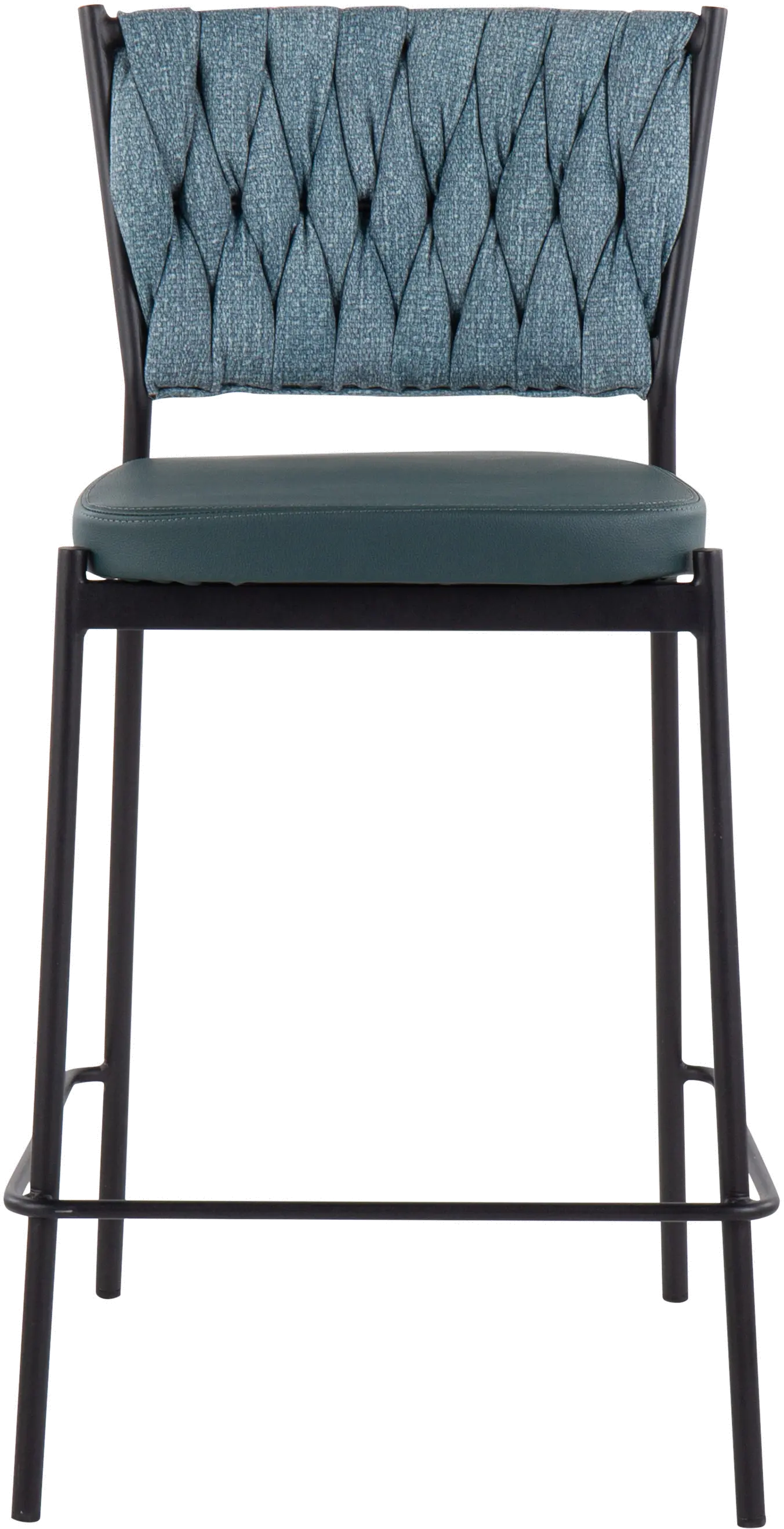 B24-BRAIDTANIA_BKGN2 Tania Green Counter Stool Set of 2-3