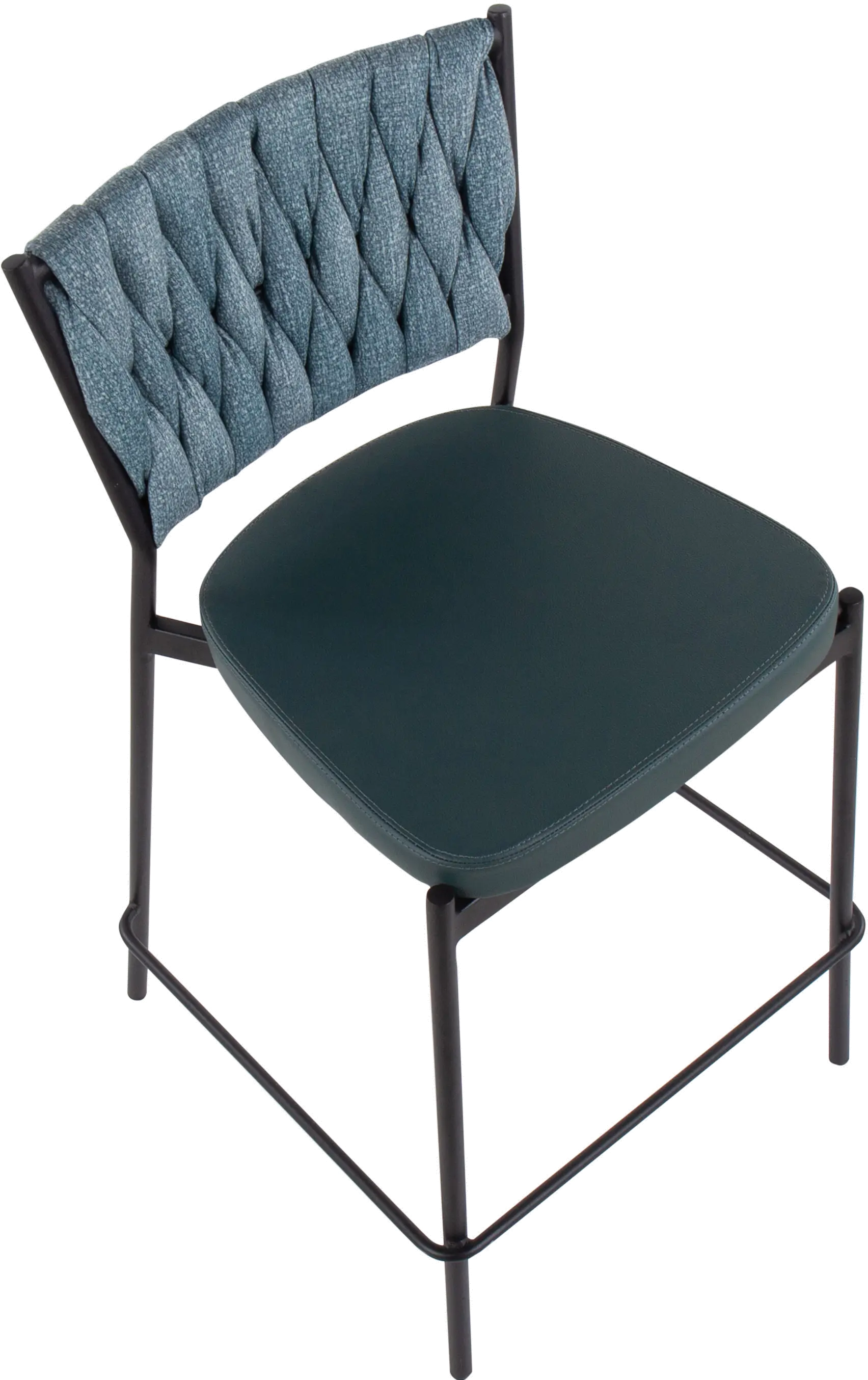B24-BRAIDTANIA_BKGN2 Tania Green Counter Stool Set of 2-7