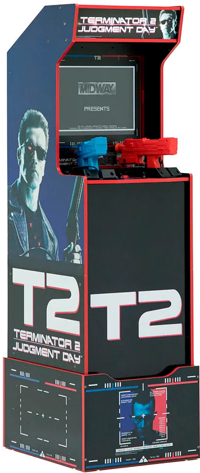 TER-A-10159 Arcade 1Up Terminator 2 Upright Arcade-1