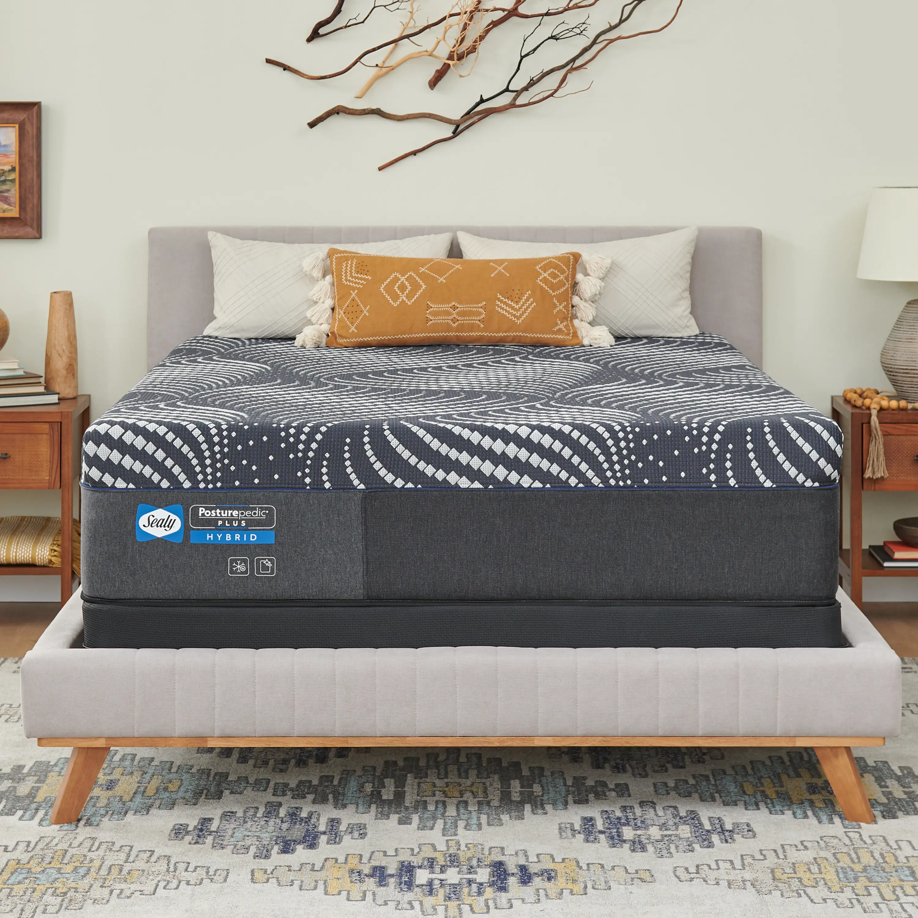 52786940 Sealy Hight Point Hybrid Firm Full Mattress-6