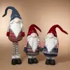 Assorted Plush Holiday Standing Gnomes