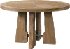 Loft Harbor Light Brown Round Dining Room Table