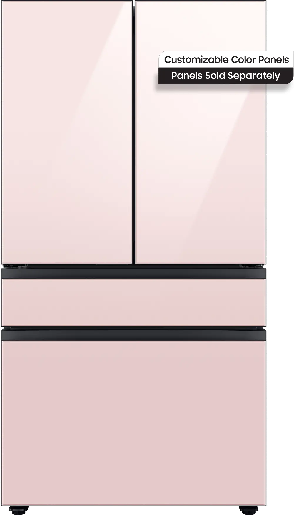RF29BB8600AP Samsung Bespoke 29 cu ft 4 Door Refrigerator - Panel Ready-1