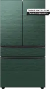 RF23BB8600AP Samsung Bespoke 23 cu ft 4 door French Door Refrigerator - Counter Depth Panel Ready