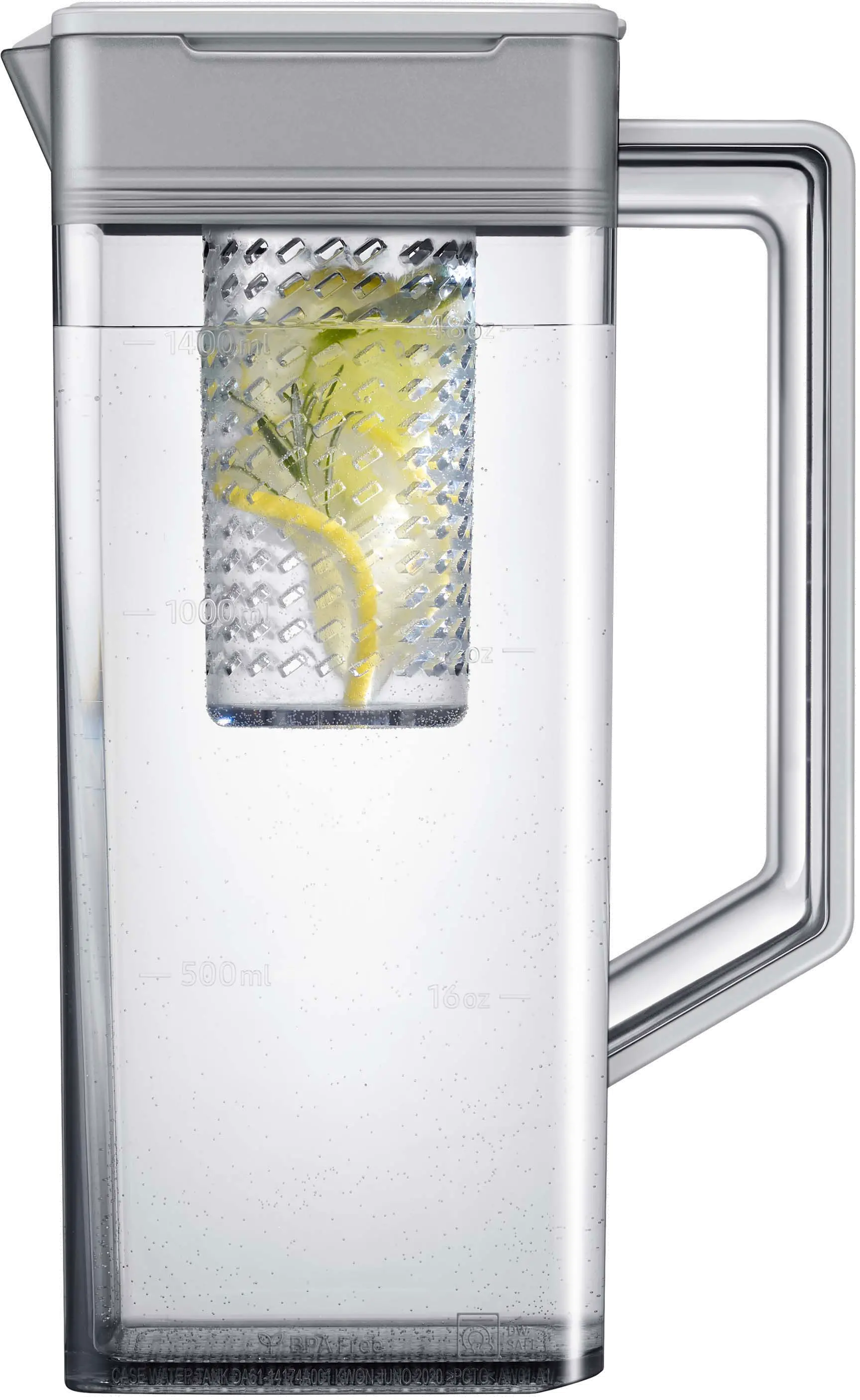 RF23BB89008M Samsung 23 cu ft 4 Door French Door Refrigerator - Counter Depth Charcoal Glass-11