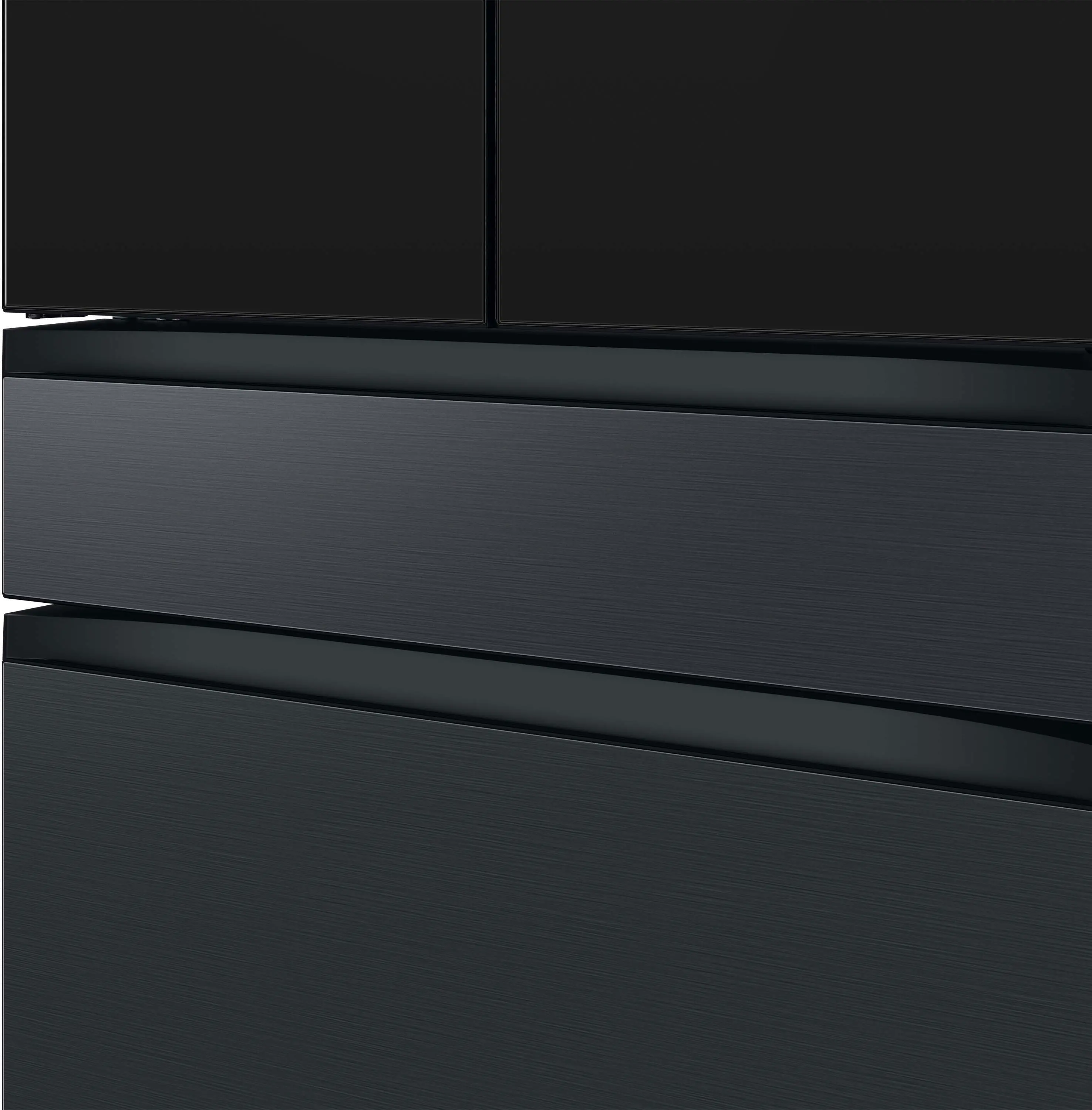 RF23BB89008M Samsung 23 cu ft 4 Door French Door Refrigerator - Counter Depth Charcoal Glass-7