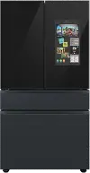 RF23BB89008M Samsung Bespoke 23 cu ft 4 Door French Door Refrigerator - Counter Depth Charcoal Glass
