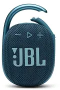 JBLCLIP4BLUEAM JBL CLIP4 Portable Bluetooth Speaker - Blue