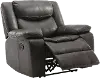Clearance Holcroft Dark Gray Recliner
