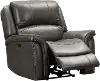 Clearance Gaspar Gray Power Recliner