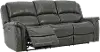 Clearance Gaspar Gray Power Reclining Sofa