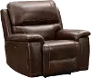 Wentler Brown Power Recliner
