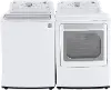 KIT LG Electric Top Load Washer and Dryer Set - White, 7150W