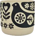 Multi-Colored Terracota Planter