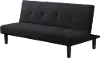 Ellison Black Convertible Sofa