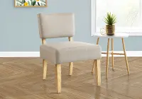 Bailey Taupe Linen Accent Chair