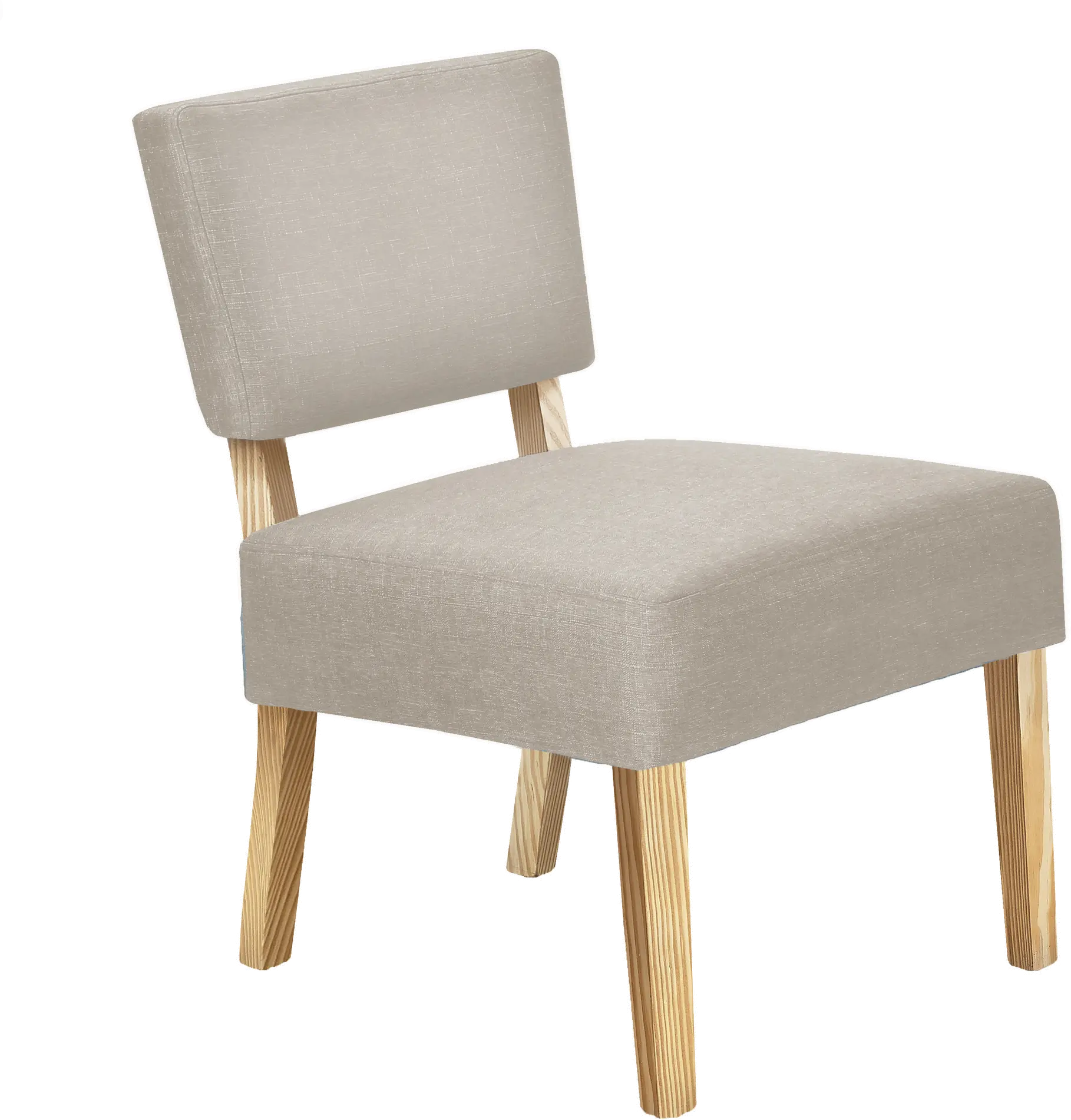 Bailey Taupe Linen Accent Chair-2