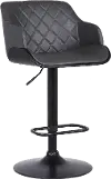 LC4044BABL30 Boston Black Adjustable Bar Stool