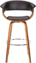 LCJSBAWABR26 Julyssa Brown Counter Height Stool