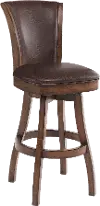 Raleigh Brown Counter Height Barstool