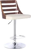 LCSTBAWACR Storm Cream Adjustable Bar Stool