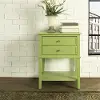 Franklin Green Accent Table with 2 Drawers