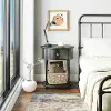 Aurora Black End Table