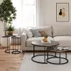 Camdale Gray 4-Piece Nesting Coffee and End Table Bundle
