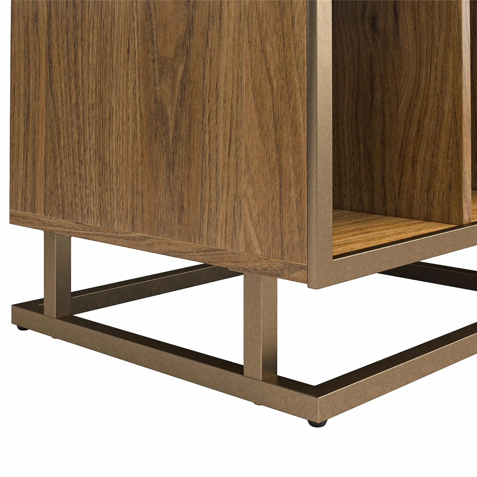 Regal Brown Double Wide Record Station-6