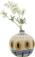 8 Ivory Tribal Jar