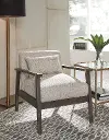 Cement Gray Accent Chair