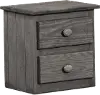 Grizzly Driftwood Gray Nightstand