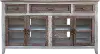 Clearance Sahara Glazed White Display Console