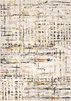 95085X8 Rush Hour 5 x 8 Bright Ivory Area Rug
