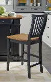5003-89 Americana Black Counter Height Stool