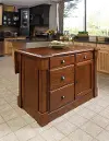 5520-94 Aspen Brown Kitchen Island