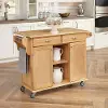 5099-95 General Natural Kitchen Island