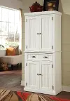 5022-69 Nantucket Off-White Tall Storage Pantry