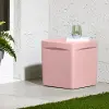 13792 Dalya Pink Square Outdoor Side Table - South Shore
