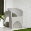 14238 Dalya Greige Patio Chair - South Shore
