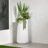14247 Dalya White Outdoor Planter