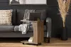 13711 Kodali Dark Brown Mobile Side Table for Laptop - South Shore