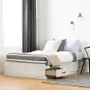 14499 Ulysses Gray Oak Full 3-Drawer Mates Bed - South Shore