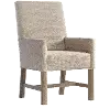Aventura Sand Upholstered Dining Arm Chair